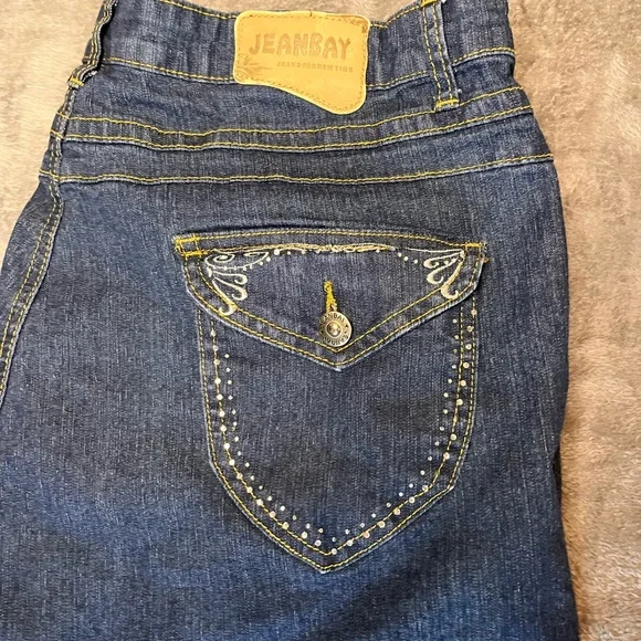 Dark Blue Women’s Capri’s - Classic Denim Style Size 22W - Picture 2 of 11